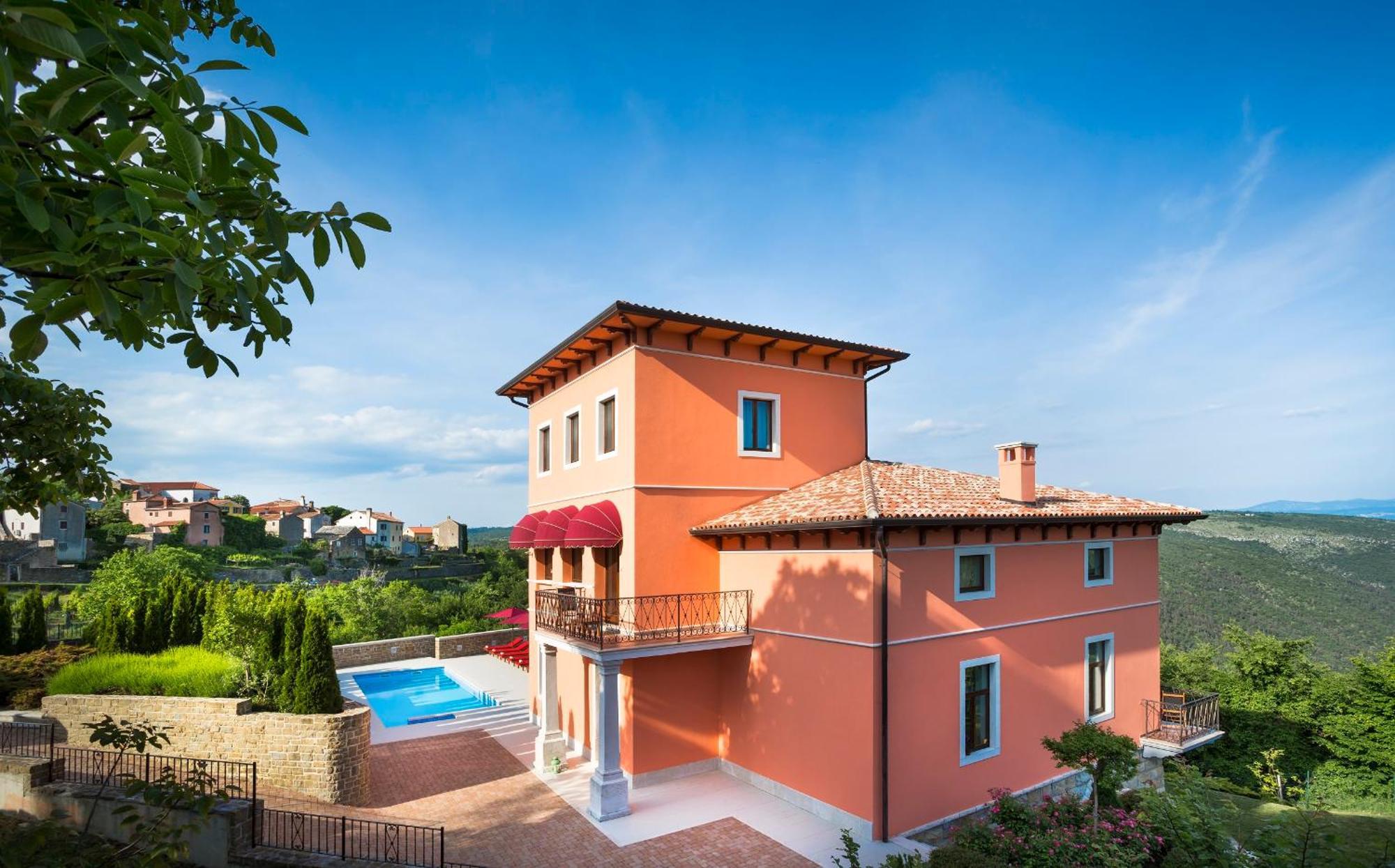 Palazzo Angelica B&B Adults Only Oprtalj Luaran gambar
